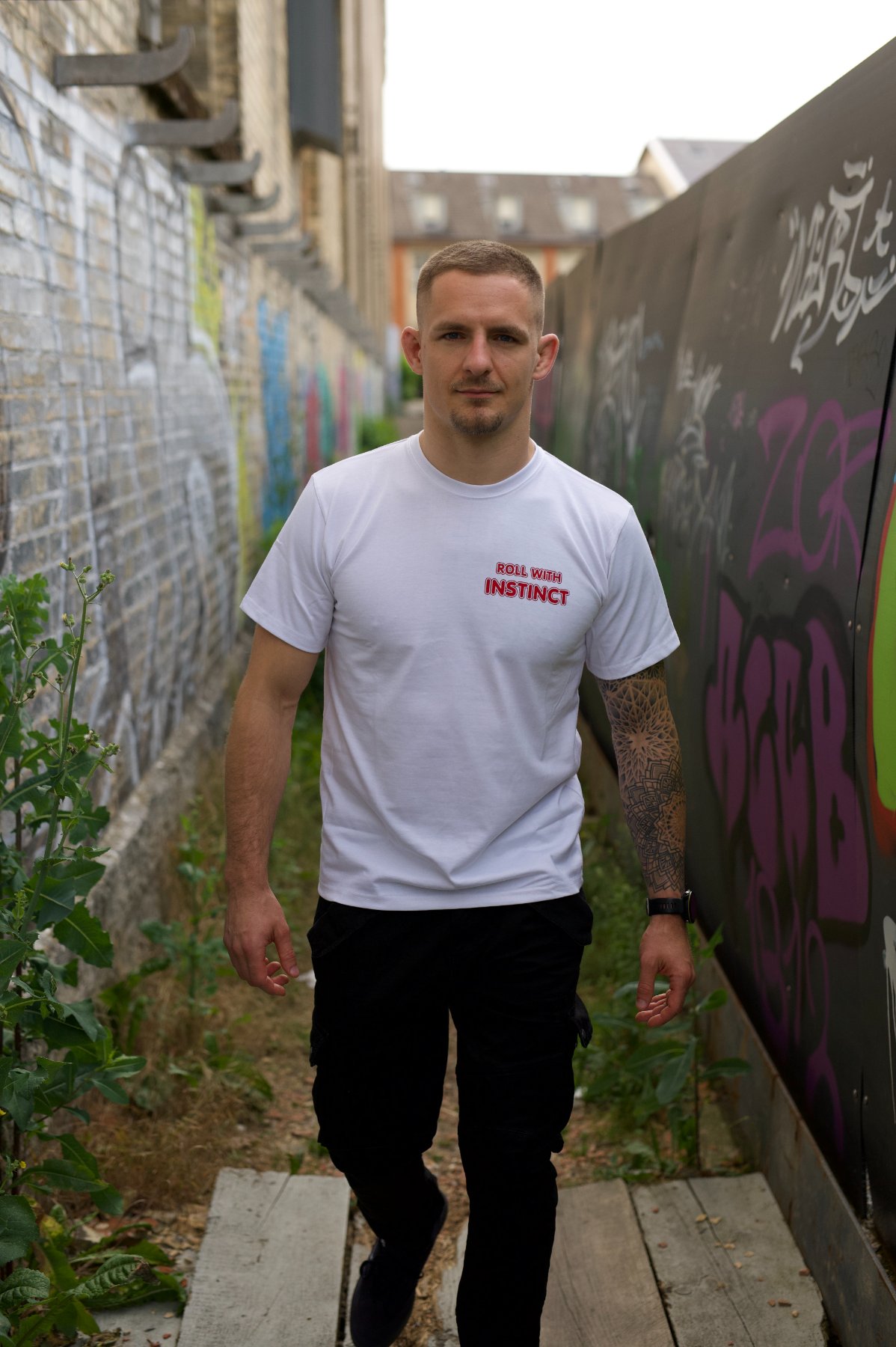Roll With Instinct tee