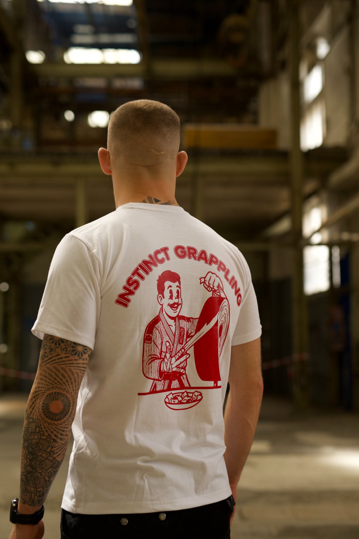 Döner tee back print